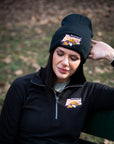 Buffalo Bandits Fleeced Lined Black Knit
