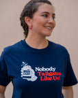 Labatt Nobody Tailgates Like Us! Navy & Red T-Shirt
