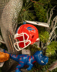 Buffalo Bills Red Helmet Holiday Ornament