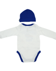 Infant Gerber Buffalo Bills 3-Piece Blue & White Outfit