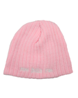 Infant New Era Buffalo Bills Pink Striped Knit Beanie