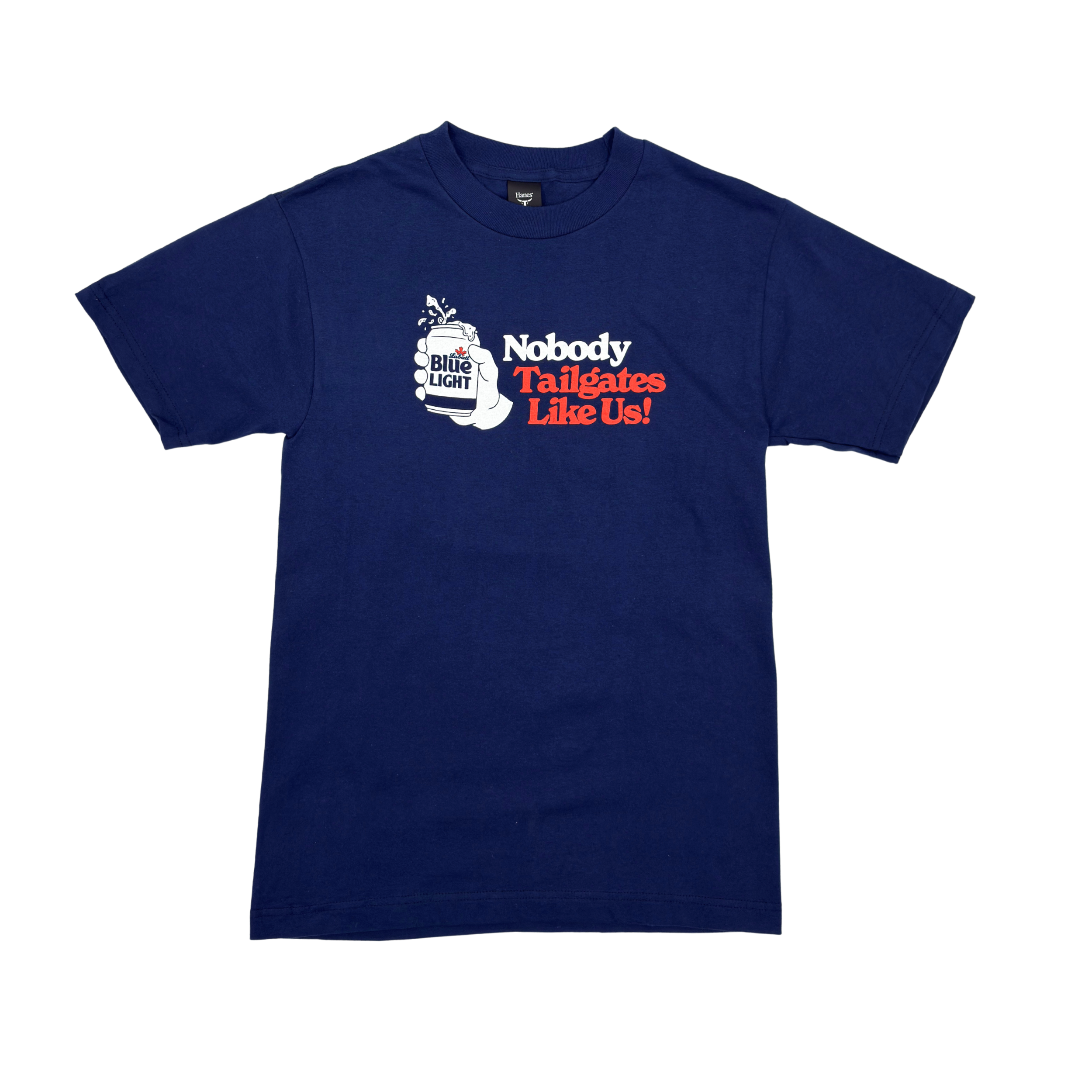 Labatt Nobody Tailgates Like Us! Navy & Red T-Shirt – The BFLO Store
