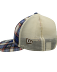 New Era 9FORTY Buffalo Bills Rustic Red, White, & Blue Plaid M-Crown Snapback