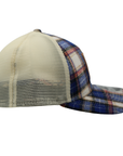 New Era 9FORTY Buffalo Bills Rustic Red, White, & Blue Plaid M-Crown Snapback