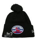 New Era Buffalo Bills Black Property of Knit Pom