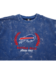 New Era Buffalo Bills Blue Mineral Wash Crewneck Sweatshirt