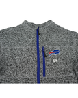 New Era Buffalo Bills Heather Gray Full Zip Jacket