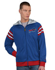Pro Player Buffalo Bills Helmet Hood Full Zip Jacket