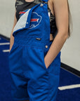 Buffalo Bills With Big Logo Royal Bib Shortalls