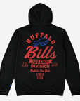 New Era Buffalo Bills Black AFC East Division Pullover Hoodie