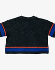 New Era Women's Buffalo Bills Black Washed Boxy Cropped T-Shirt