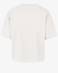 '47 Brand Buffalo Bills Women's Cream Vintage Football Cropped T-Shirt