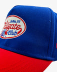 (code)word Tailgate Club Blue and Red A-Frame Snapback