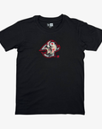 Women's New Era Sabres Floral Alternate Logo Black T-Shirt