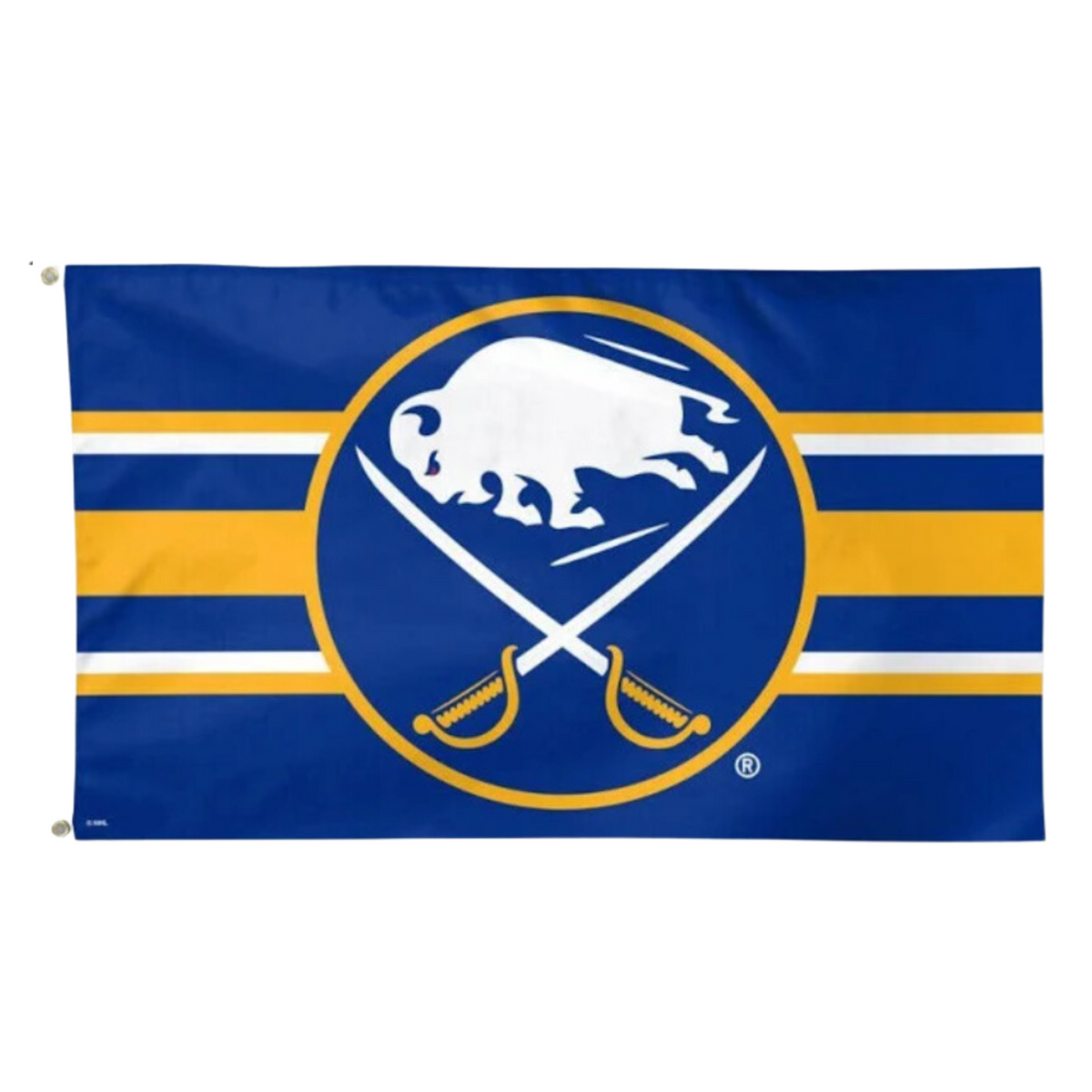 Buffalo Sabres Royal Blue 3' X 5' Deluxe Flag | The BFLO Store