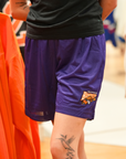 Buffalo Bandits 7" Purple Mesh Shorts