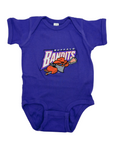 Infant Buffalo Bandits Purple Onesie