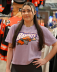 Women's Buffalo Bandits Boxy Orchid T-Shirt