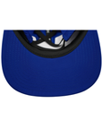 Women's New Era 9FORTY Buffalo Sabres Royal Blue Crisscross Ponytail Hat