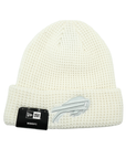 Women's New Era Buffalo Bills White Knit Beanie
