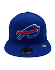 Youth New Era 9FIFTY Buffalo Bills Logo Royal Blue Trucker Hat