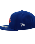 Youth New Era 9FIFTY Buffalo Bills Script Royal Blue Trucker Hat