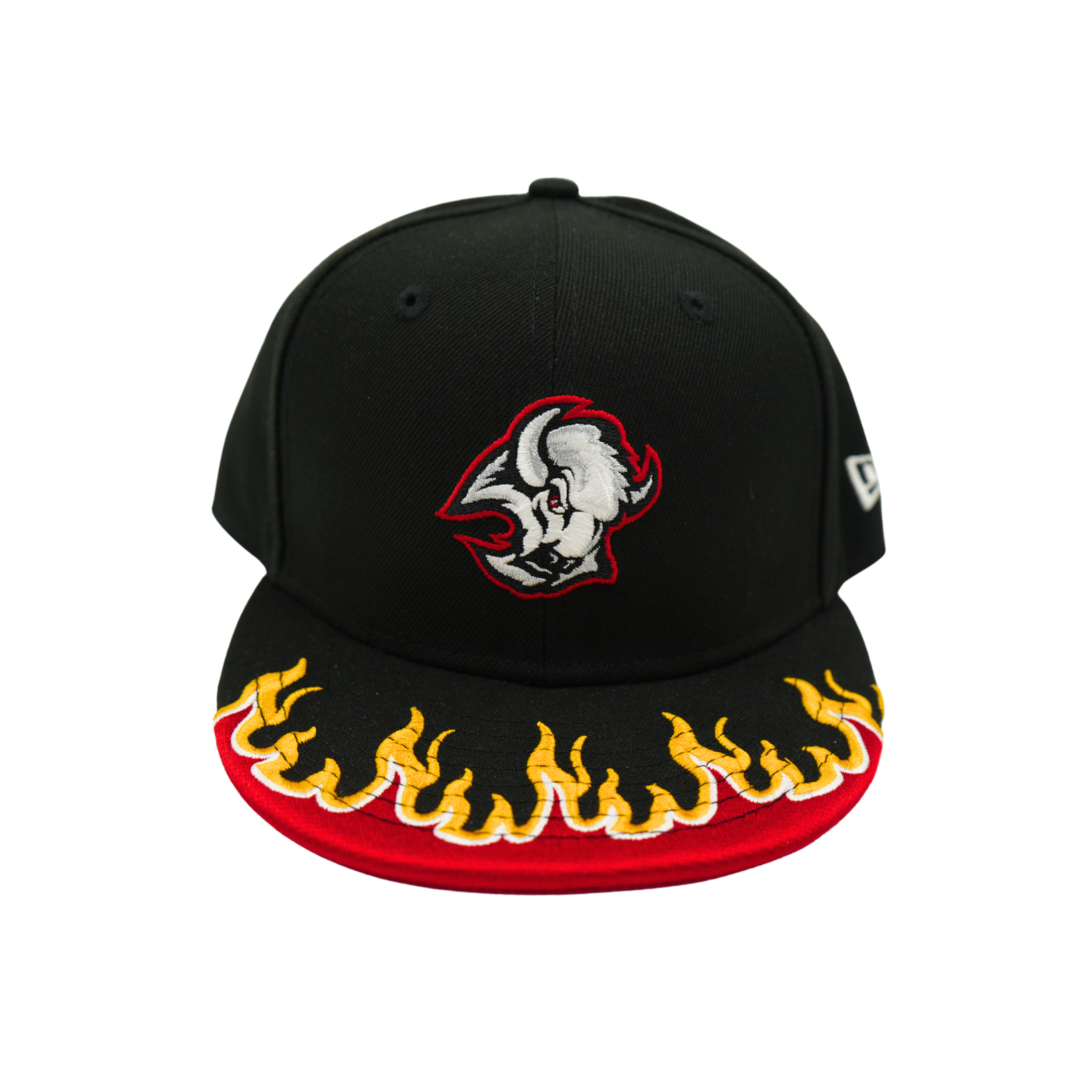 Youth New Era 9FIFTY Sabres Alternate Logo Flame Hat | The BFLO Store