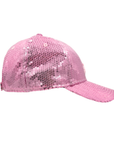 Youth New Era 9FORTY Buffalo Bills Pink Sequin Hat