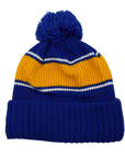 Youth New Era Buffalo Sabres Bold Striped Knit Pom
