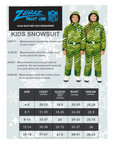 Youth Zubaz Buffalo Bills Zebra Royal Tundra Tux Snowsuit