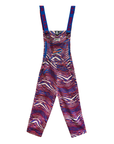 Zubaz Buffalo Bills Dark Colored Lined Bib Overalls