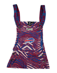 Zubaz Buffalo Bills Dark Colored Lined Bib Overalls