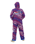 Zubaz Buffalo Bills Zebra Royal Bleacher Blazer Snow Jacket