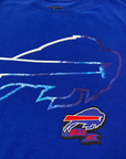 Final Sale - New Era Bills AFC 2022 Sideline Blue Short Sleeve Shirt