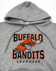 Buffalo Bandits Lacrosse Gray Hoodie