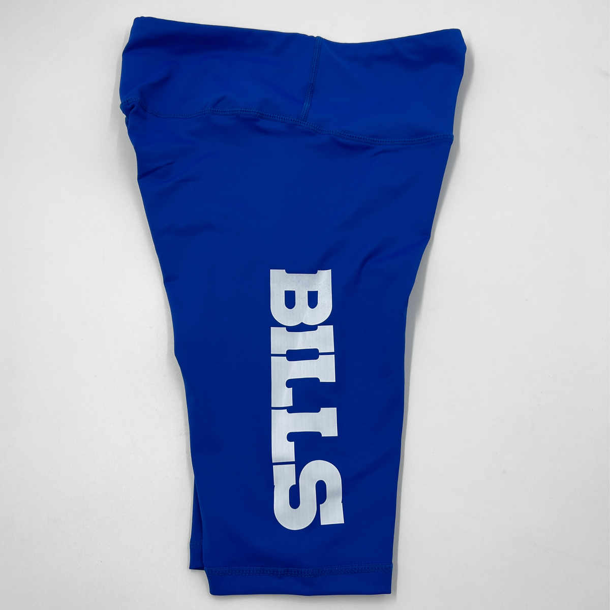 Women's Buffalo Bills Royal Blue Camo Biker Shorts