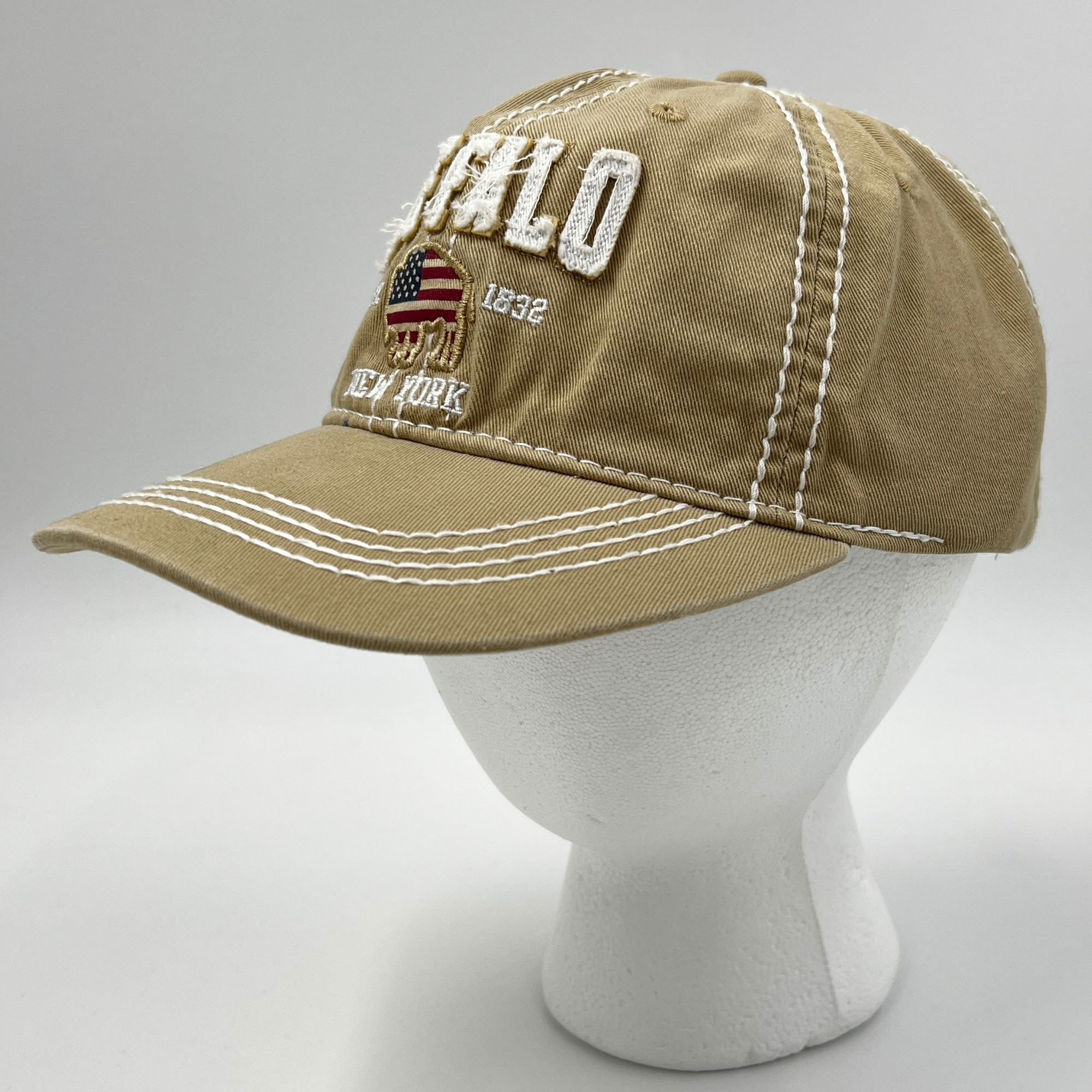 Buffalo, NY Tan Adjustable Hat