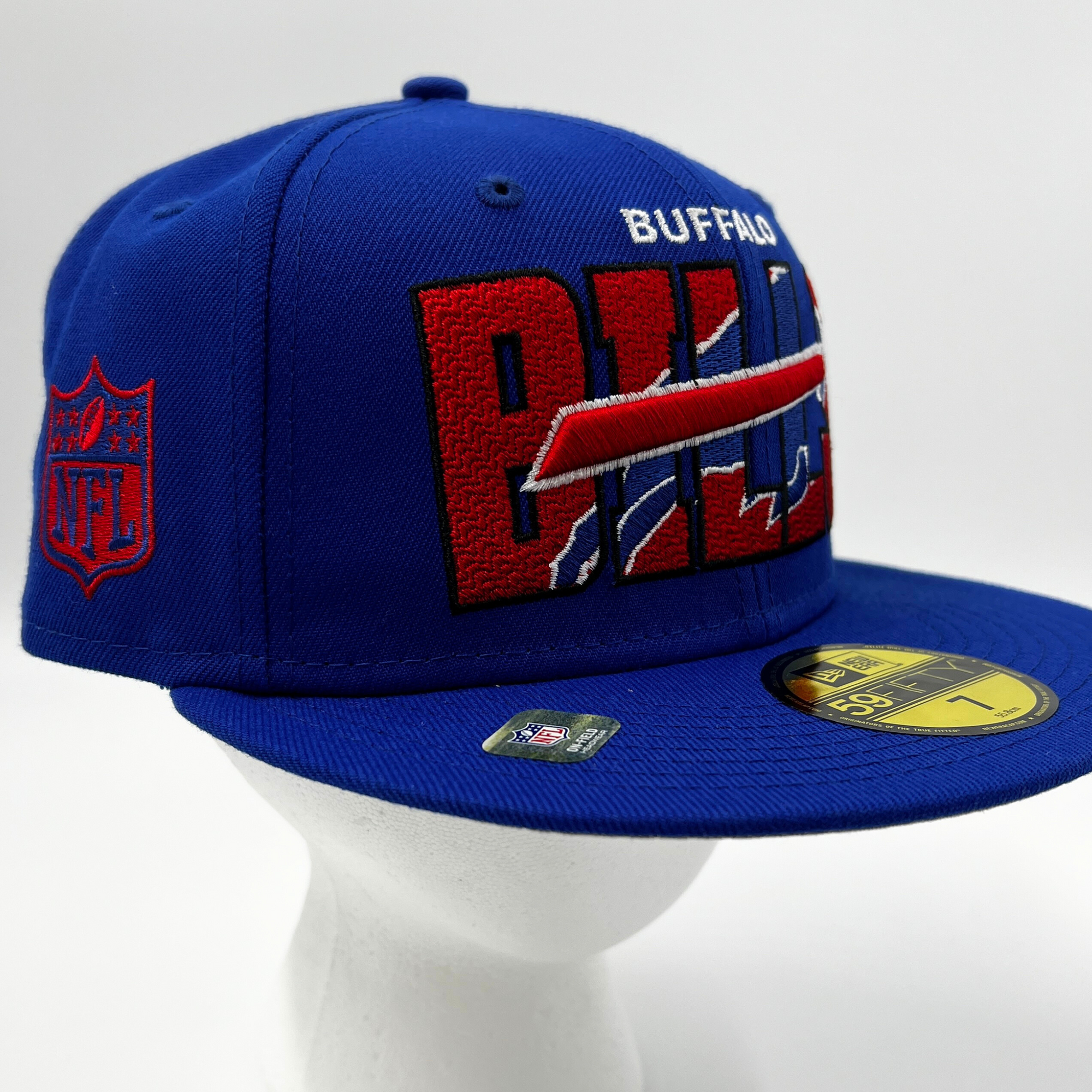 New Era Bills Royal Official 2023 NFL Draft Fitted Hat