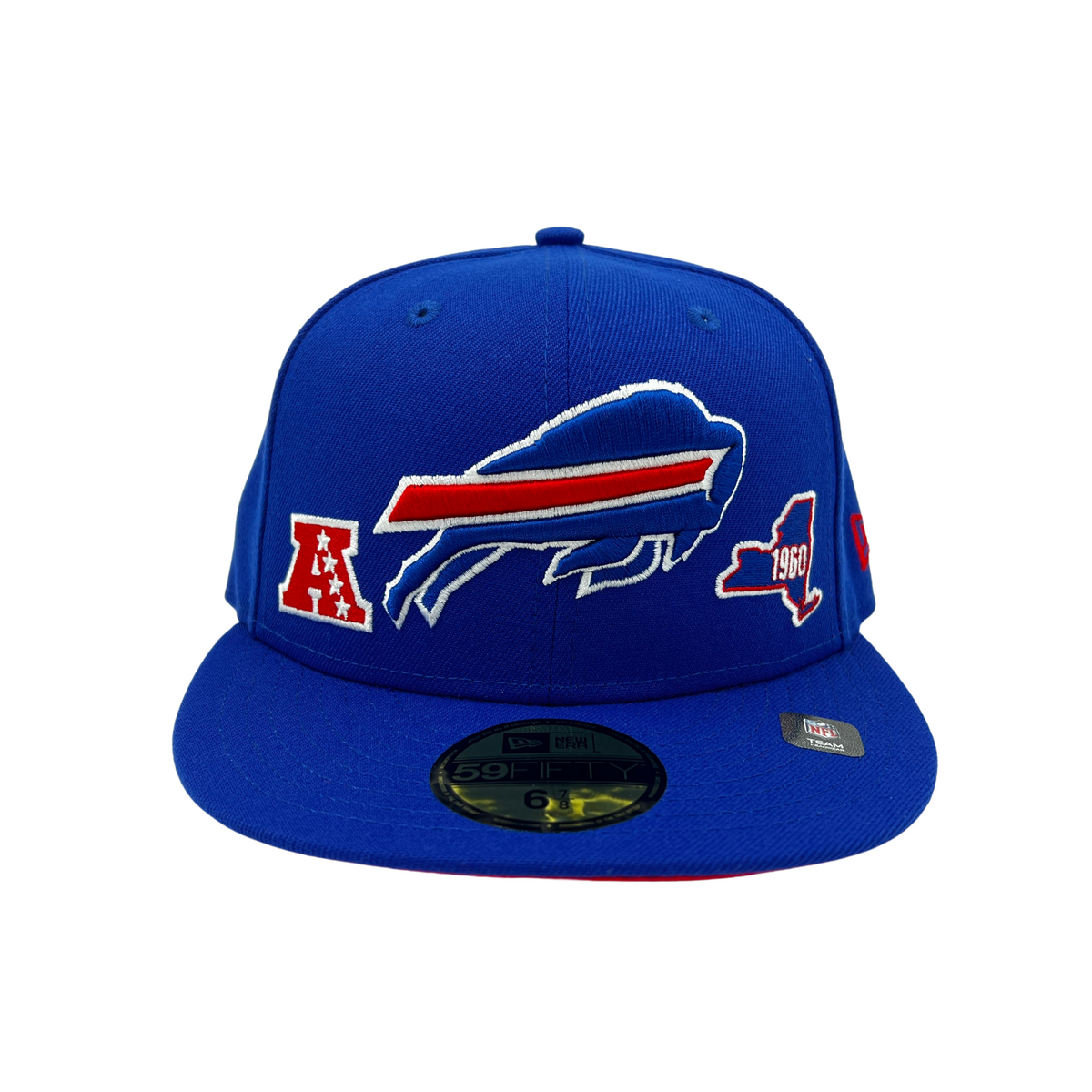 New Era Buffalo Bills 2021 Draft 59FIFTY Cap Graphite,Black,Royalblue