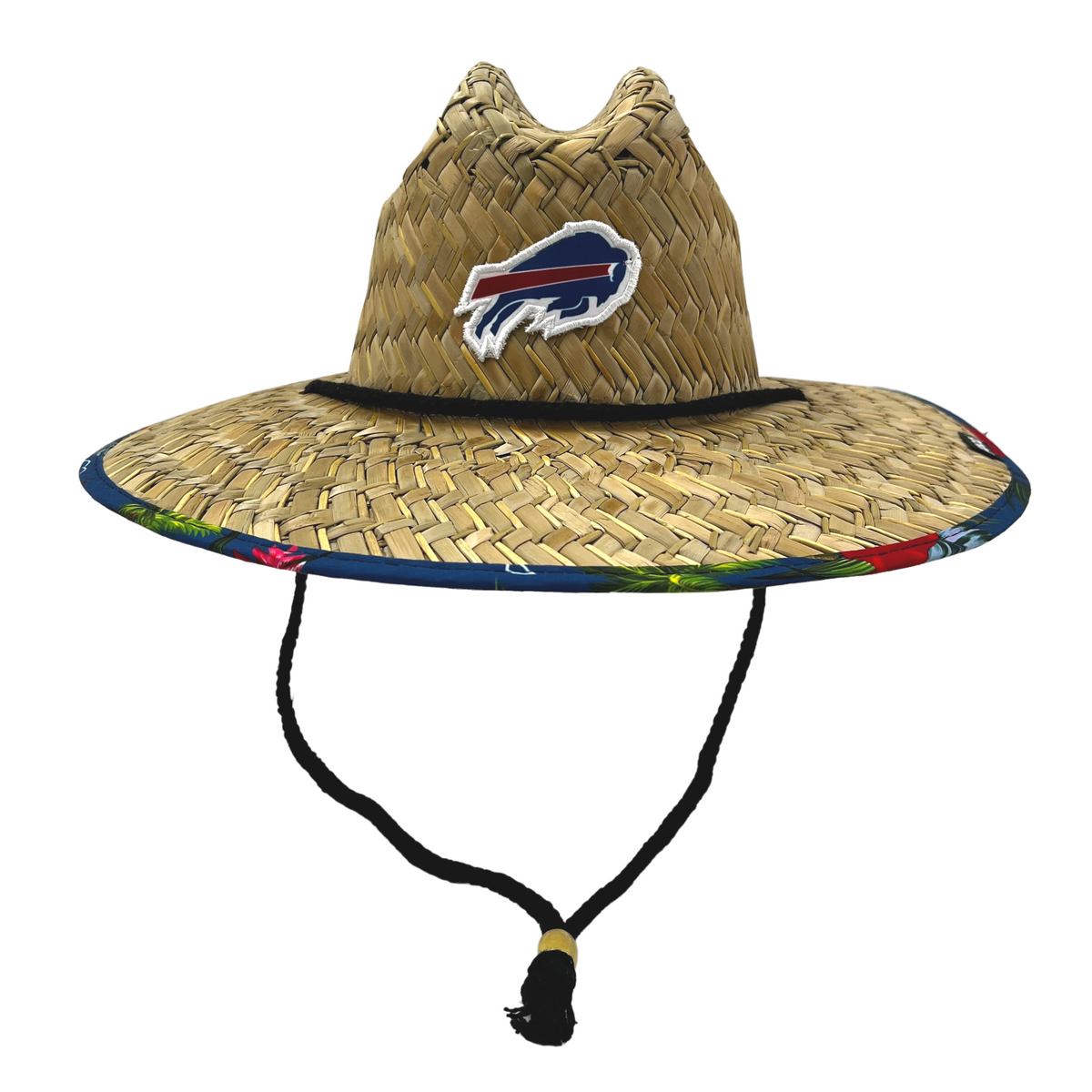 Buffalo Bills NFL Womens Floral Straw Hat