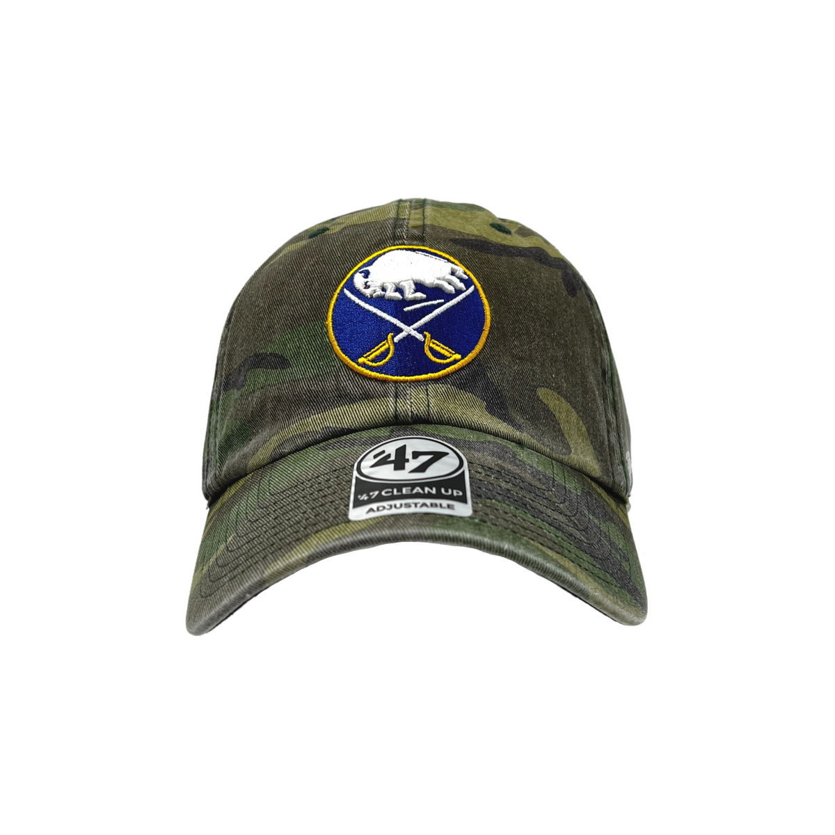 Men's Fanatics Branded Camo/Black Buffalo Sabres Military Appreciation Snapback Hat