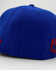 New Era Buffalo Bills Patches Royal Blue Fitted Hat