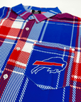 Buffalo Bills Plaid Button Up Shirt
