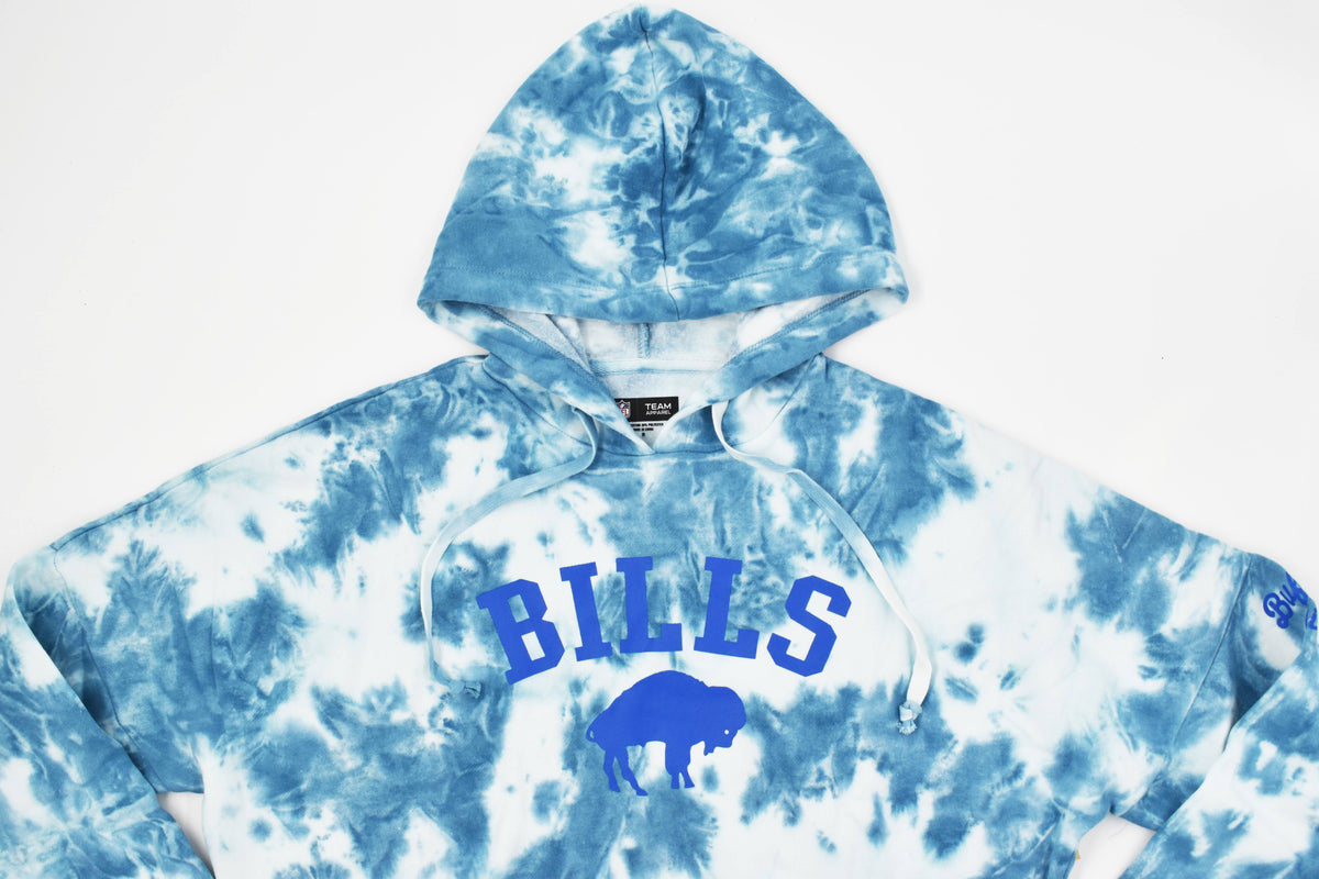 Women's Buffalo Bills Tie Dye Standing Buffalo Hoodie