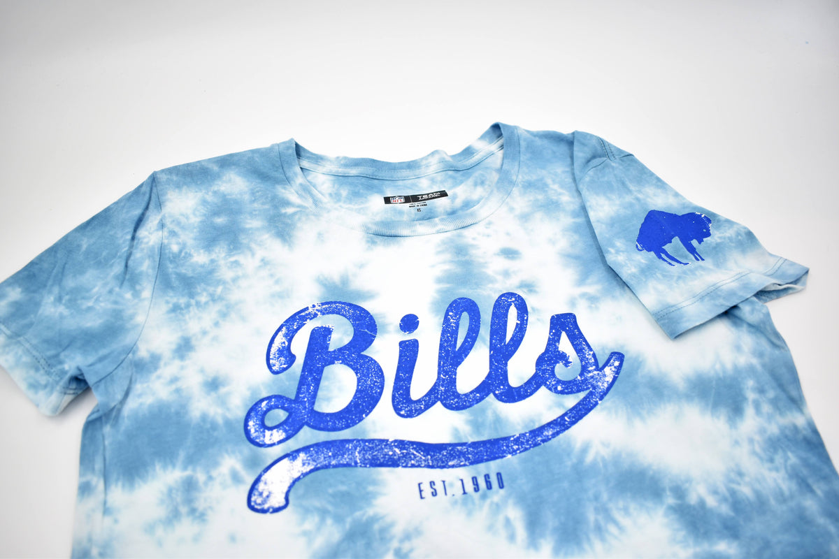 Women's Buffalo Bills Tie Dye With Standing Buffalo Shirt