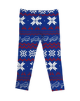 Women's Buffalo Bills Ugly Sweater Knit Leggings