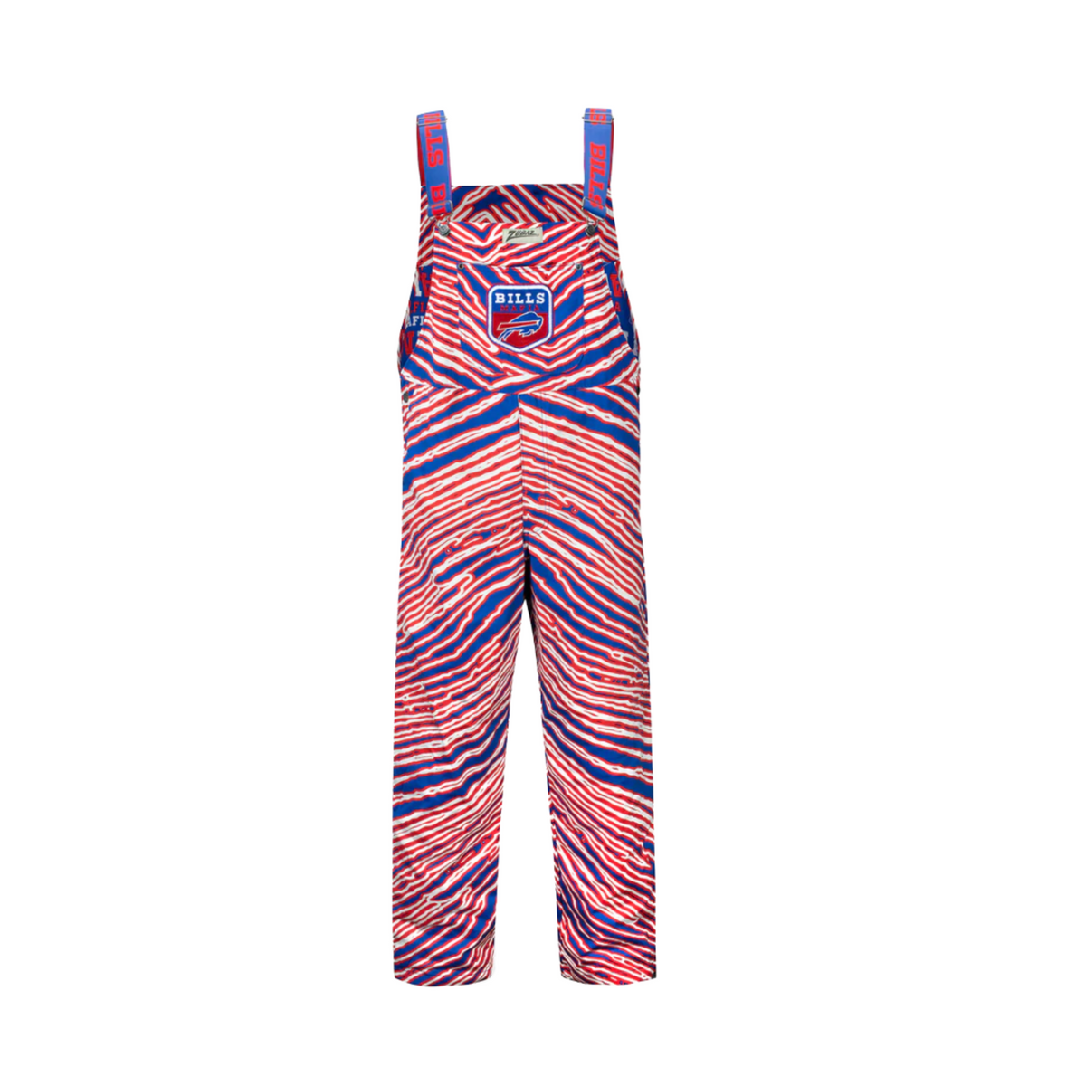 Zubaz Bills Mafia Lined Bib Overalls – The BFLO Store