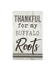 bflo store thank you for my buffalo root wooden wall sign