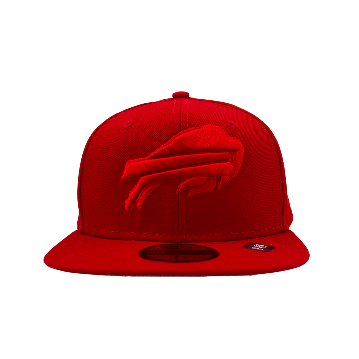 Buffalo Bills 2T NFL MELTON-BASIC Grey-Red Fitted Hat