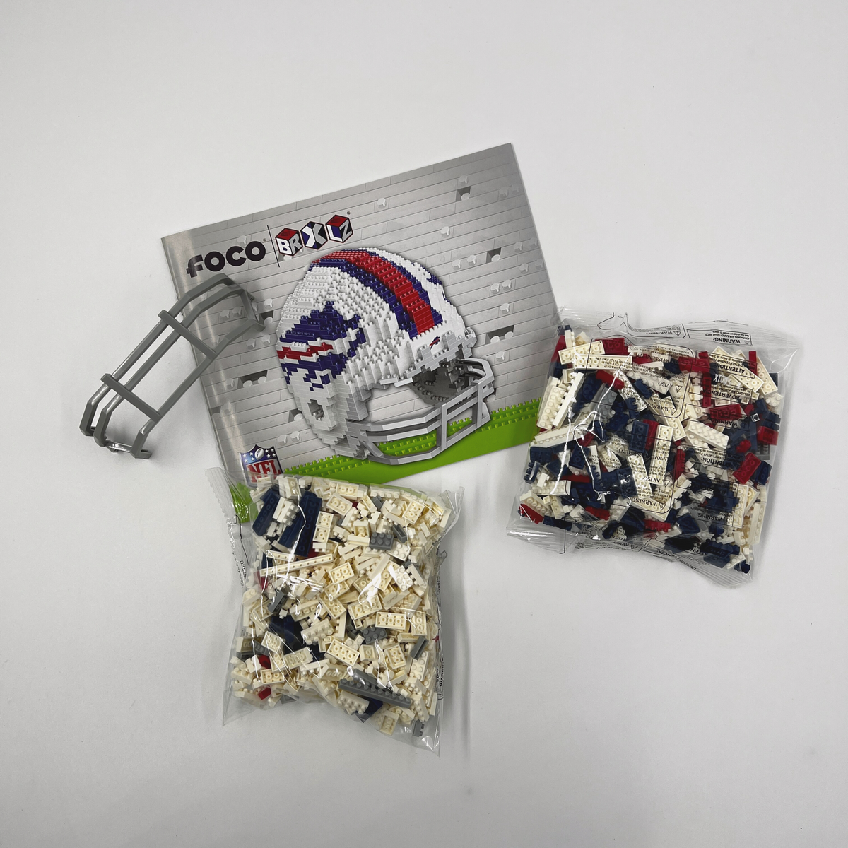 New England Patriots BRXLZ Mini Helmet FOCO